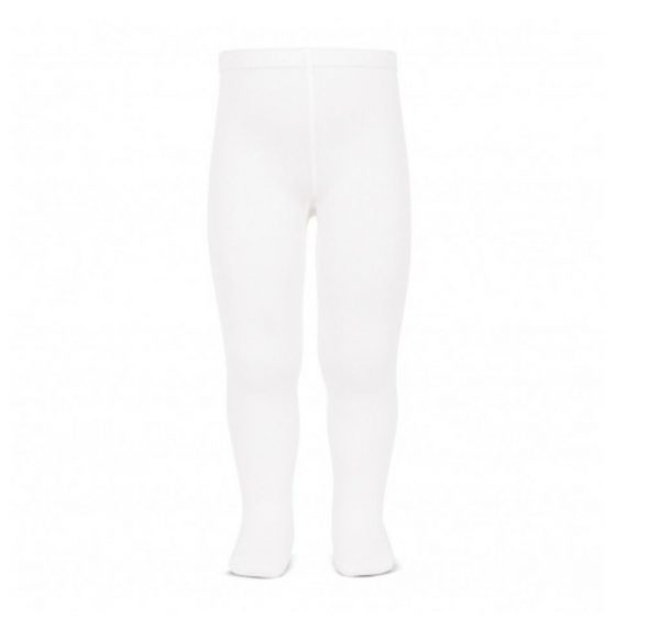 leotardos básicos cóndor punto liso Blanco 200