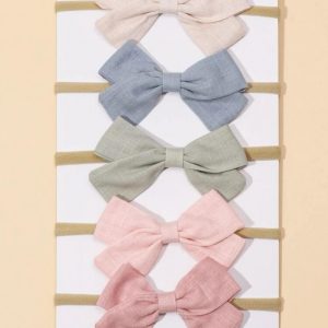 Diadema bebe en lino