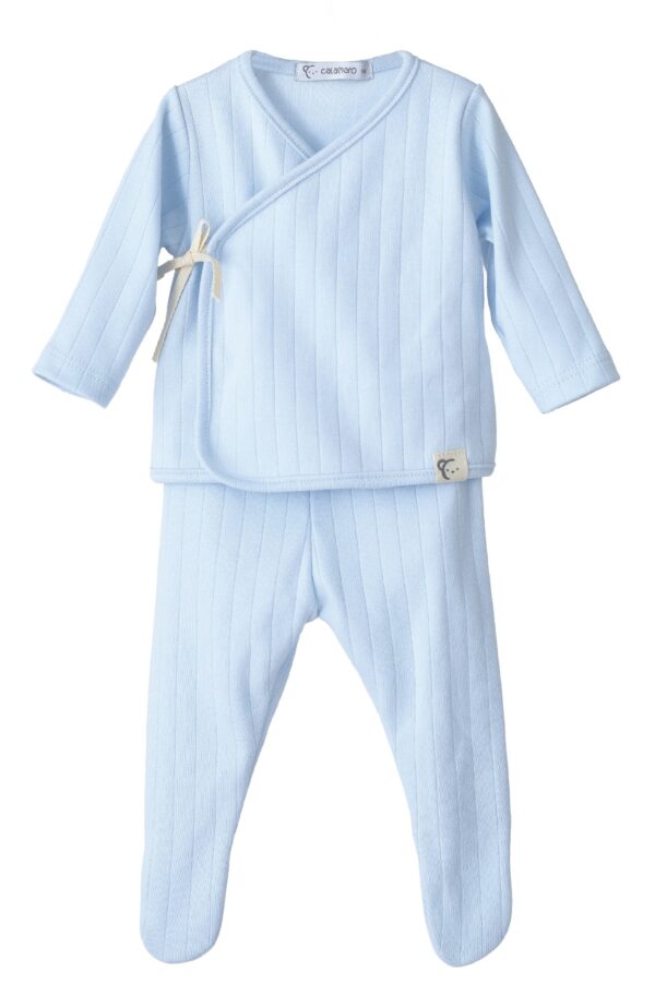 C Pack Regalo Candy (conj+babero+gorro+manoplas) Calamaro Baby - Imagen 3