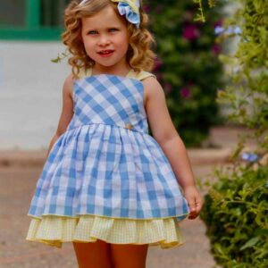 Vestido Cuadro Vichy Miranda Textil