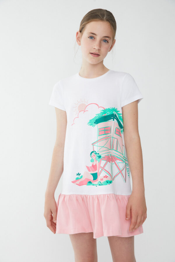 Vestido She's reading Street Monkey - Imagen 3