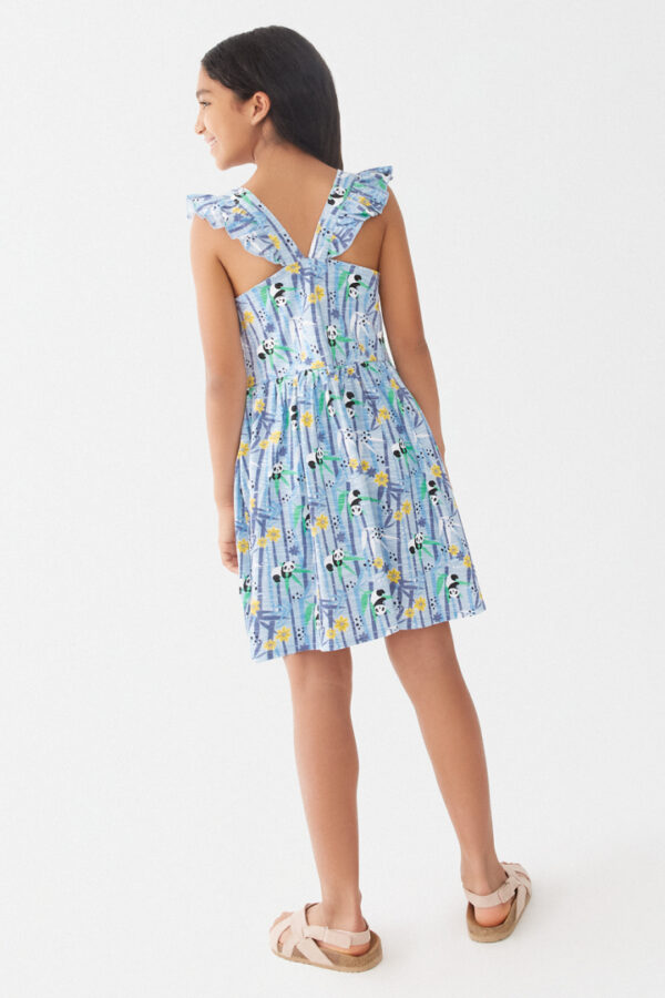 Vestido estampado Osos Panda Street Monkey - Imagen 3