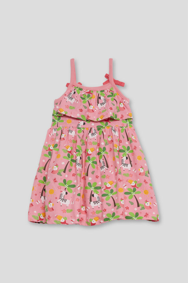 Vestido estampado animalitos Street Monkey - Imagen 3