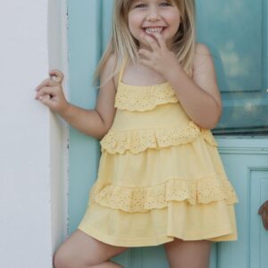 Vestido amarillo Miranda Textil