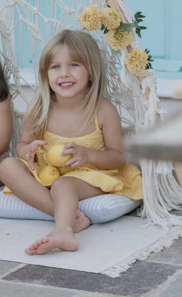 Vestido amarillo Miranda Textil - Imagen 2