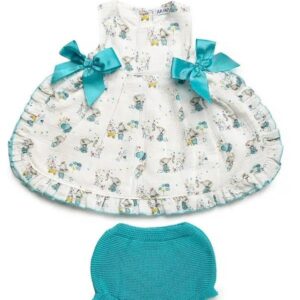 Vestido con braga punto Elefante Juliana vistiendo bebés