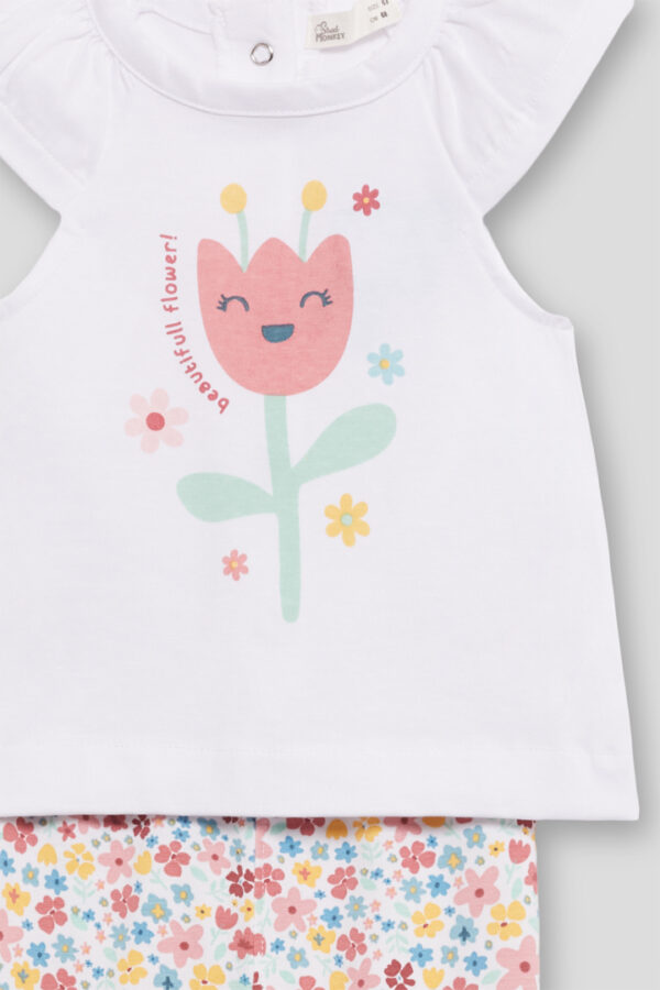 Conjunto Beautifull flower Street Monkey - Imagen 2