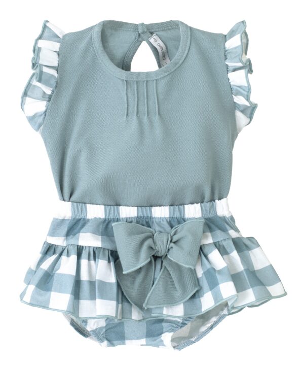 Conjunto Pololo Cuadros Calamaro Baby