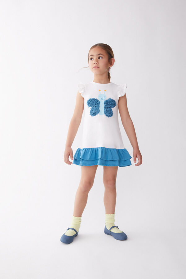 Vestido bebe mariposa azul Street Monkey