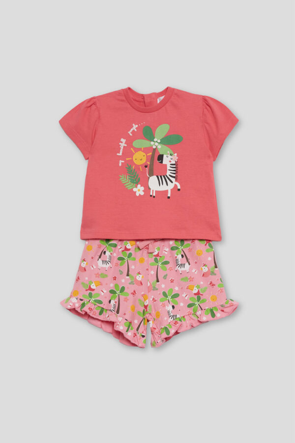 Conjunto mu beautifull jungle Street Monkey