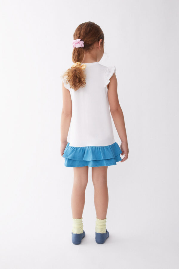 Vestido bebe mariposa azul Street Monkey - Imagen 2