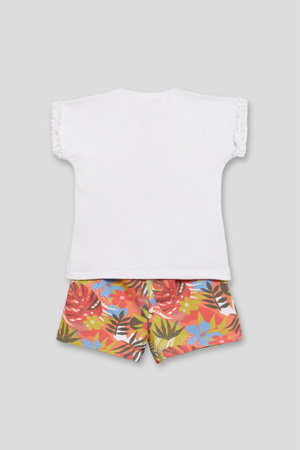 Conjunto short estampado flores Street Monkey - Imagen 4