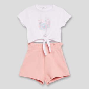 Conjunto Smile rosa Street Monkey