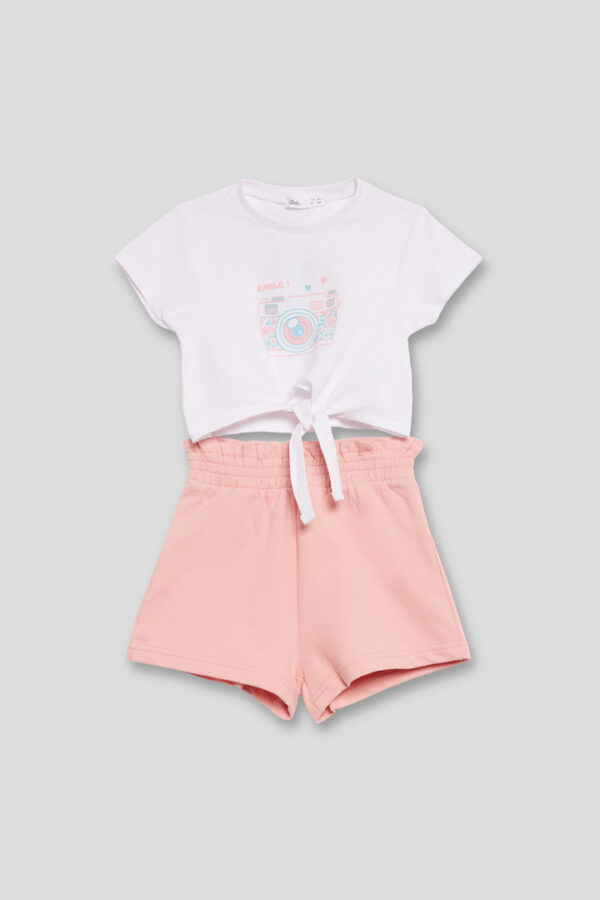 Conjunto Smile rosa Street Monkey