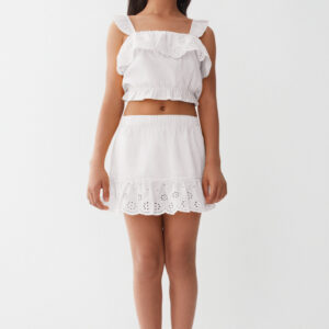 Conjunto Perforado blanco Street Monkey