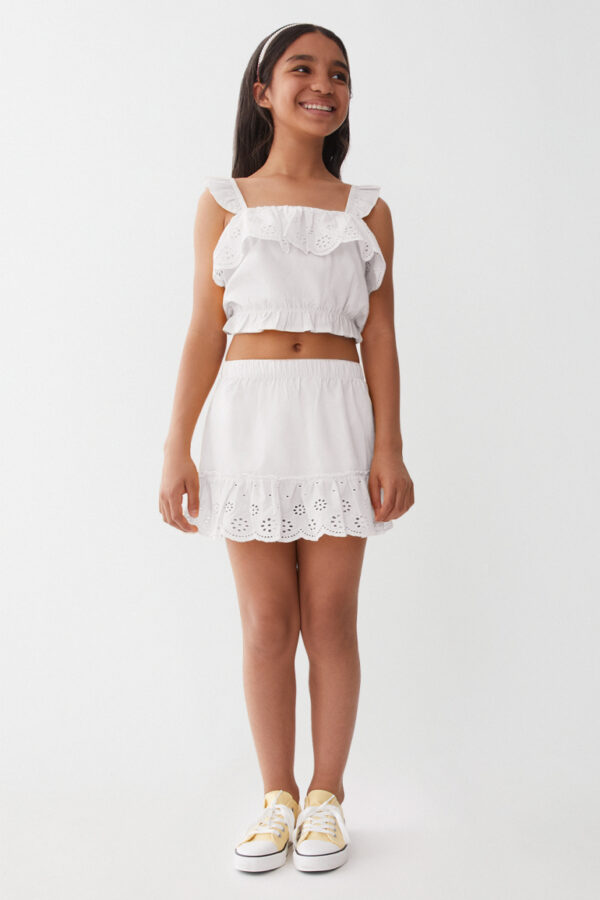 Conjunto Perforado blanco Street Monkey