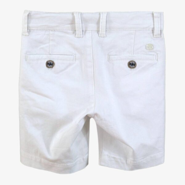 Pantalón corto niño blanco Miranda Textil - Imagen 3