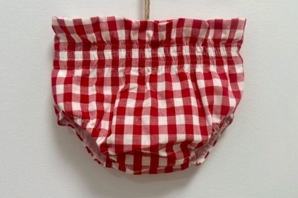 Braguita Vichy rojo 1 cm