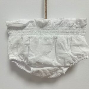 Braguita Plumeti blanco