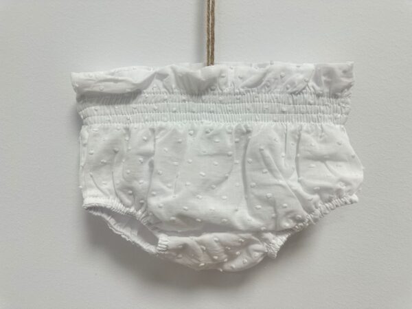 Braguita Plumeti blanco