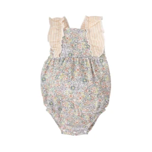 Pelele tirantes flores Aura Babidu