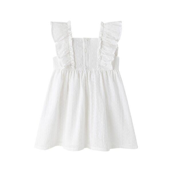 Vestido Plumeti blanco - Imagen 2