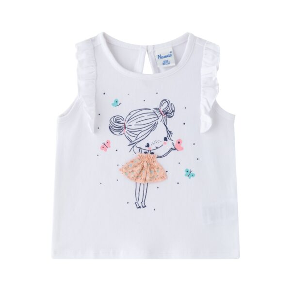 Conjunto bebe braguita lazo verde mint