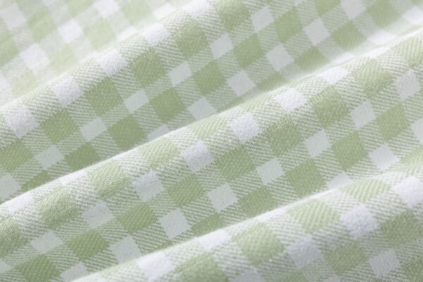 Pantalón cuadro Vichy verde - Imagen 2