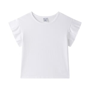 Camiseta manga volante