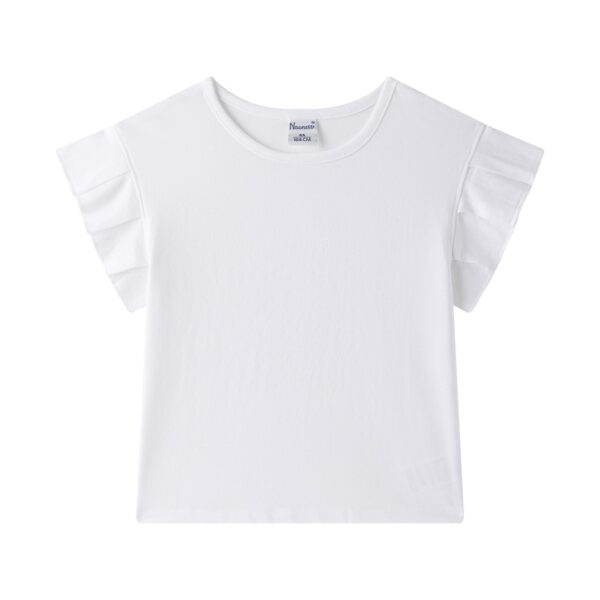 Camiseta manga volante