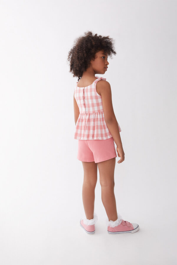 Conjunto vichy rosa Street Monkey - Imagen 2