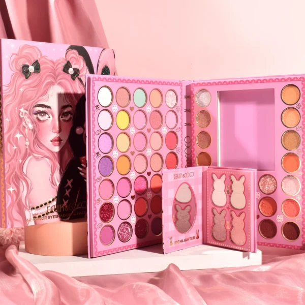 paleta de maquillaje Bunny Girl de 62 colores - Imagen 3