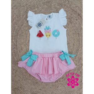Conjunto Helados fruta