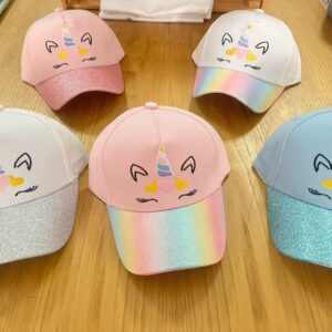 Gorra niña Glittel Unicornio