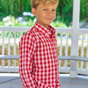 Camisa Vichy rojo la ormiga