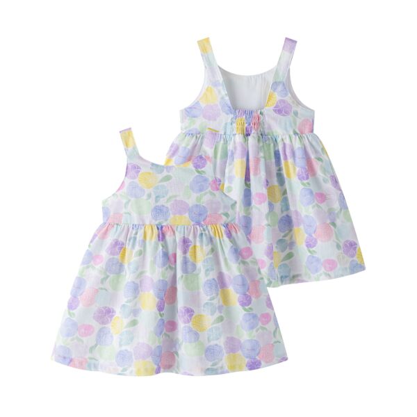 Vestido flores tonos pastel - Imagen 2