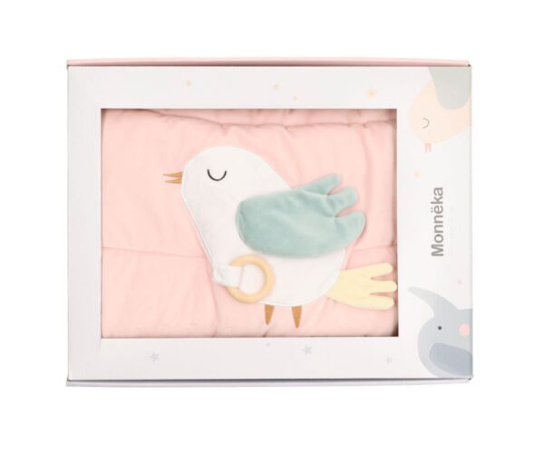 Manta Juegos Monnëka Pink Bird - Imagen 3