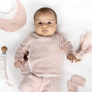 Pack Regalo SOFT (conj+babero+manoplas) Calamaro Baby