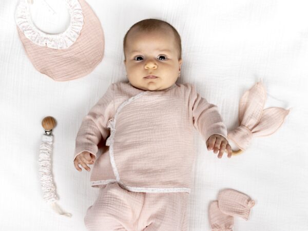 Pack Regalo SOFT (conj+babero+manoplas) Calamaro Baby