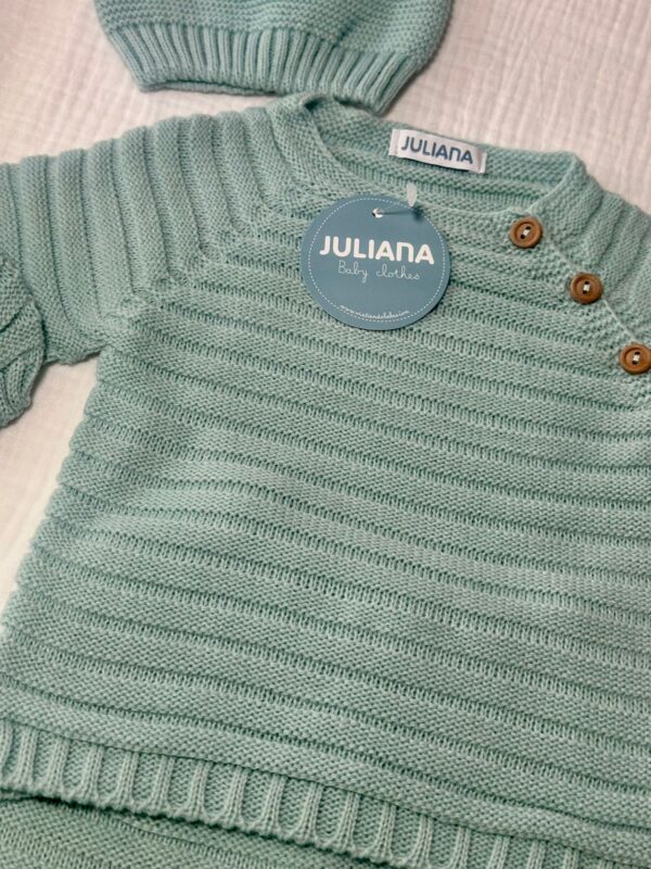 Conjunto 4p lines pantalón bota Juliana Vistiendo bebes - Imagen 2