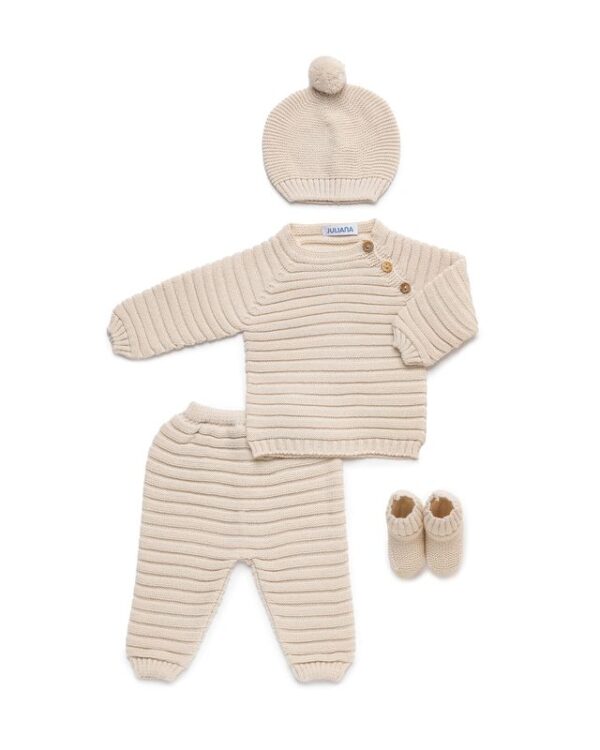 Conjunto 4p lines pantalón bota Juliana Vistiendo bebes - Imagen 2