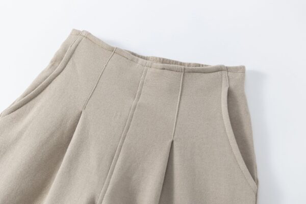 Pantalón camel algodón Newnees - Imagen 2