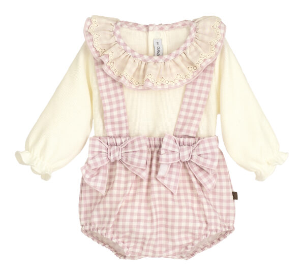 Conjunto Pololo Berg nude Calamaro baby