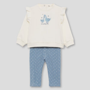 Conjunto Azulina baby duckling Street Monkey