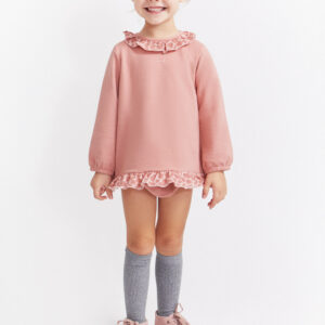 Conjunto bebe niña breguita lazo Street Monkey