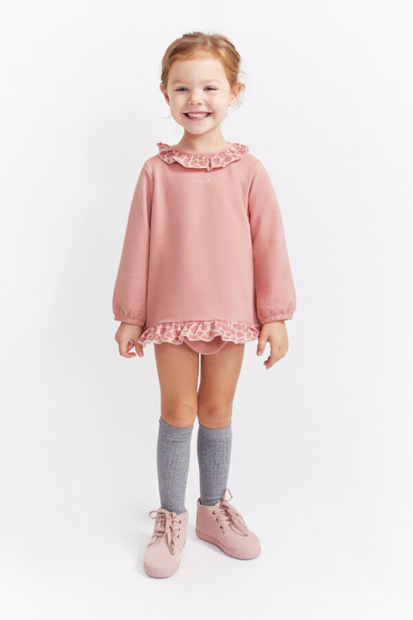 Conjunto bebe niña breguita lazo Street Monkey