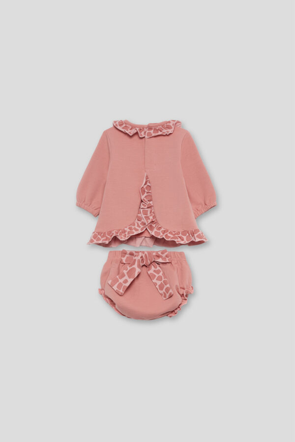 Conjunto bebe niña breguita lazo Street Monkey - Imagen 2