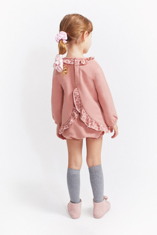 Conjunto bebe niña breguita lazo Street Monkey - Imagen 5