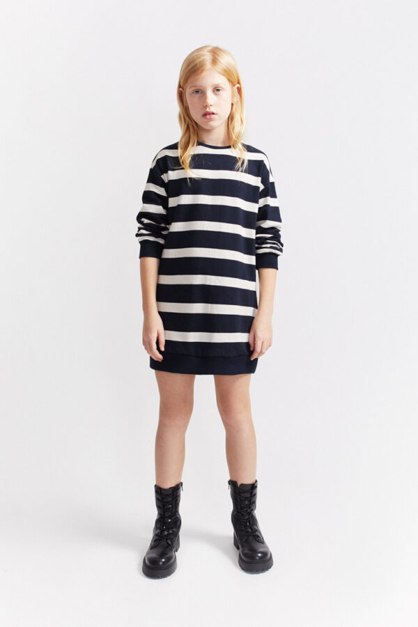 Vestido rayas marino Street Monkey