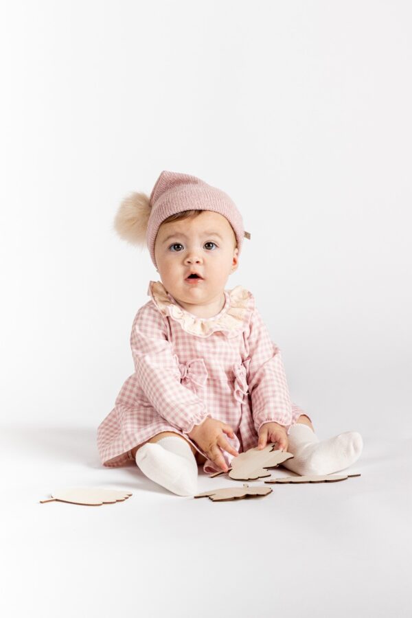 Vestido Berg  nude Calamaro baby - Imagen 2